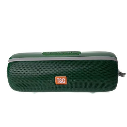 Колонка портативна T&G TG183 Bluetooth FM зелений