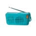 Колонка портативна з сонячною панеллю T&G TG184 Bluetooth FM бірюзовий