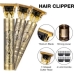 Тример для стрижки волосся та бороди Hair Trimmer RD-54 4в1 USB золотистий Тример для стрижки волосся та бороди Hair Trimmer RD-54 4в1 USB золотистий