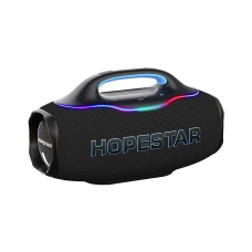 Колонка портативна з мікрофоном Hopestar S90 Bluetooth LED чорний new