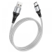 Кабель USB/Type-C 1 м Hoco X50 Excellent 3 А сірий з чорним Кабель USB/Type-C 1 м Hoco X50 Excellent 3 А сірий з чорним