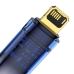 Кабель USB/Apple Lightning 2 м Baseus Explorer Auto Power-Off 2.4 А синій