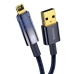 Кабель USB/Apple Lightning 2 м Baseus Explorer Auto Power-Off 2.4 А синій