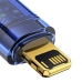 Кабель USB/Apple Lightning 2 м Baseus Explorer Auto Power-Off 2.4 А синій