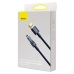 Кабель USB/Apple Lightning 2 м Baseus Explorer Auto Power-Off 2.4 А синій