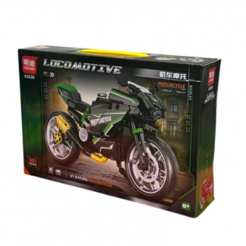 Конструктор LOCOMOTIVE MOTORCYCLE 331дет., K2228 new