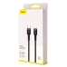 Кабель Type-C /Apple Lightning 1 м Baseus Cafule 18 Вт 2.4 А чорний з червоним Кабель Type-C /Apple Lightning 1 м Baseus Cafule 18 Вт 2.4 А чорний з червоним