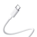 Кабель Type-C/Type-C 1 м Xiaomi Braided 60 Вт 3 А білий Кабель Type-C/Type-C 1 м Xiaomi Braided 60 Вт 3 А білий