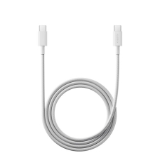 Кабель Type-C/Type-C 1 м Xiaomi Braided 60 Вт 3 А білий