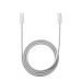 Кабель Type-C/Type-C 1 м Xiaomi Braided 60 Вт 3 А білий Кабель Type-C/Type-C 1 м Xiaomi Braided 60 Вт 3 А білий