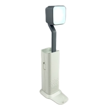Настільна лампа LED Desk Lamp Mode з акумулятором складана 5 Вт білий з сірим