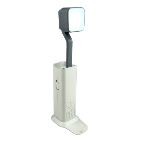 Настільна лампа LED Desk Lamp Mode з акумулятором складана 5 Вт білий з сірим