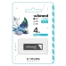 Флеш пам'ять USB 4 GB Wibrand Stingray USB 2.0 сірий