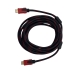 Кабель HDMI/HDMI 5 м чорний з червоним Кабель HDMI/HDMI 5 м чорний з червоним