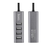 USB-хаб зовнішній 4 порти HOCO HB1 0.8 м сірий USB-хаб зовнішній 4 порти HOCO HB1 0.8 м сірий