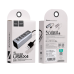 USB-хаб зовнішній 4 порти HOCO HB1 0.8 м сірий USB-хаб зовнішній 4 порти HOCO HB1 0.8 м сірий