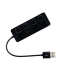 USB-хаб зовнішній 4 порти з вимикачами 0.15 м чорний USB-хаб зовнішній 4 порти з вимикачами 0.15 м чорний