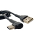 Кабель USB/Type-C 1 м GOLF GC-70 L чорний