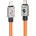 Кабель Type-C/Type-C 1.2 м Usams US-SJ684 100 Вт помаранчевий Кабель Type-C/Type-C 1.2 м Usams US-SJ684 100 Вт помаранчевий