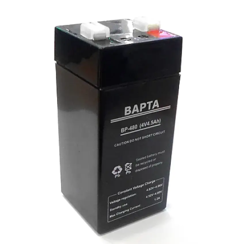 Акумуляторна батарея для ваг Варта ВР-480 4.5 Ah 4 V свинцево-кислотна