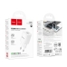 Зарядний блок живлення USB+Type-C HOCO C149A Charm 30 W 12 V 2.5 A білий Зарядний блок живлення USB+Type-C HOCO C149A Charm 30 W 12 V 2.5 A білий