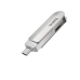 Флеш пам'ять USB 32 GB Hoco UD10 Wise Type-C+USB 3.0 сріблястий Флеш пам'ять USB 32 GB Hoco UD10 Wise Type-C+USB 3.0 сріблястий
