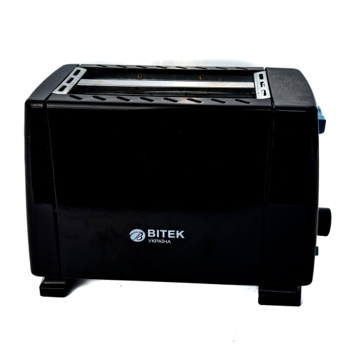 Тостер BITEK ВТ-263 1000 Вт 2 відділення чорний
