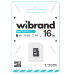 Карта пам'яті 16 GB Wibrand МicroSDНC UHS-I Сlass 10 чорний Карта пам'яті 16 GB Wibrand МicroSDНC UHS-I Сlass 10 чорний