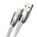 Кабель USB/Apple Lightning 1 м Baseus Glimmer 2.4 А білий Кабель USB/Apple Lightning 1 м Baseus Glimmer 2.4 А білий
