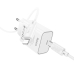 Зарядний пристрій з кабелем Type-C/Apple Lightning 1 м HOCO C143A Benefit 20 W 5 V 3 A білий Зарядний пристрій з кабелем Type-C/Apple Lightning 1 м HOCO C143A Benefit 20 W 5 V 3 A білий