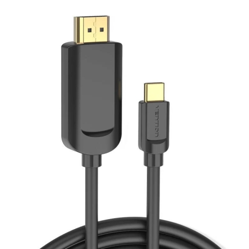 Кабель Vention Type-C to HDMI 4K 30Hz Cable 1.5M Black (CGUBG) new