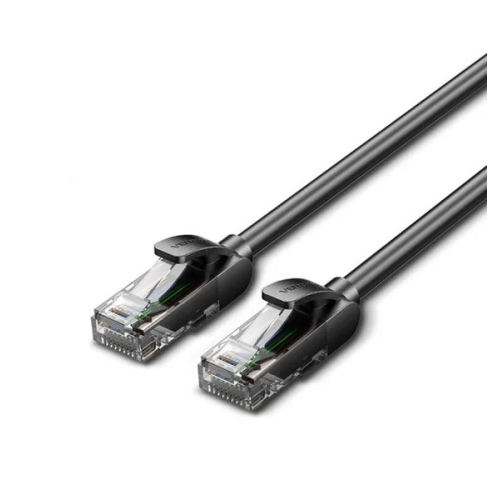 Кабель мережевий RJ-45/RJ-45 1.5 м Vention Cat5e UTP чорний