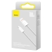 Кабель USB/Type-C 2 м Baseus Dynamic 100 Вт білий