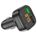 FM-трансмітер модулятор BOROFONE BC43 Flash Bluetooth USB з дисплеєм чорний