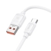 Кабель USB/Type-C 1 м Hoco X115 Surpass 100 Вт 5 А білий Кабель USB/Type-C 1 м Hoco X115 Surpass 100 Вт 5 А білий