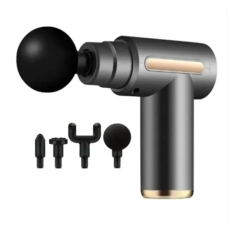 Масажер портативний Massage Gun 187 перкусійний сірий
