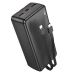 Універсальна мобільна батарея 30000 mAh BOROFONE BJ57B Graceful 22.5 W повербанк чорний Універсальна мобільна батарея 30000 mAh BOROFONE BJ57B Graceful 22.5 W повербанк чорний