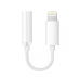 Перехiдник Apple Lightning M/3.5 мм AUX F 4 см J-002 (JBC-076A) білий