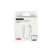 Перехiдник Apple Lightning M/3.5 мм AUX F 4 см J-002 (JBC-076A) білий