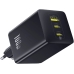 Зарядний блок живлення 2хType-C+USB Baseus FE11 EnerFill 100 W 20 V 3 A чорний