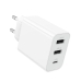 Зарядний блок живлення 2xUSB+Type-C BOROFONE BA105A Stellar 15 W 5 V 3 A білий Зарядний блок живлення 2xUSB+Type-C BOROFONE BA105A Stellar 15 W 5 V 3 A білий
