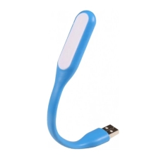 Світильник USB LED Flexible 16 см блакитний