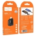 Перехідник Apple Lightning M/USB F HOCO UA31A чорний