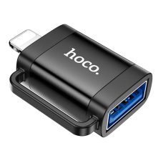 Перехідник Apple Lightning M/USB F HOCO UA31A чорний