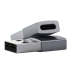 Перехідник USB M/Type-C F Promate чорний