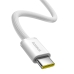 Кабель Type-C/Type-C 2 м Baseus Dynamic 4 100 Вт білий