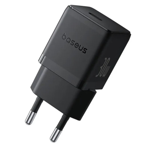 Зарядний блок живлення Type-C Baseus Palm 30 W 3 A чорний