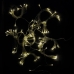 Світлодіодна гірлянда-завіса прозорий дріт 160 LED Magic Lights USB з пультом ліхтарики 2 х 2 м теплий білий