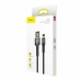 Кабель USB/Apple Lightning 1 м Baseus Cafule Cable Special Edition 2.4 А чорний Кабель USB/Apple Lightning 1 м Baseus Cafule Cable Special Edition 2.4 А чорний