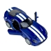 Іграшкова машинка моделька KiNSMART KT5363WF SRT Viper GTS метал 12 см інерційна синій